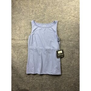Eddie Bauer Aster Tank Purple Womens Size M FREEDRY Active Athleisure Travel NWT
